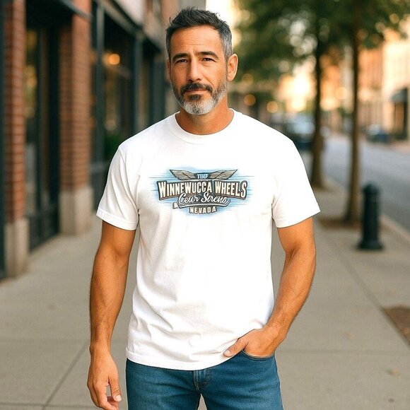 Winnemucca Wheels Classic Car Show T-Shirt 2XL Vintage Style Auto Tee NWOT - Picture 1 of 9